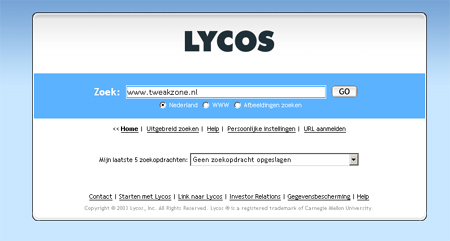 Slimmer zoeken met Lycos Slimsearch